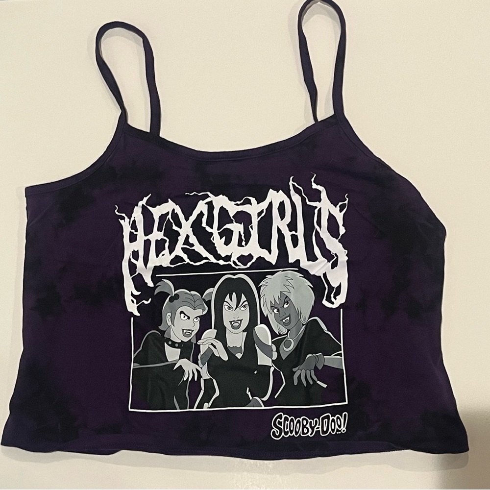 Purple Hex Girls Tank Top